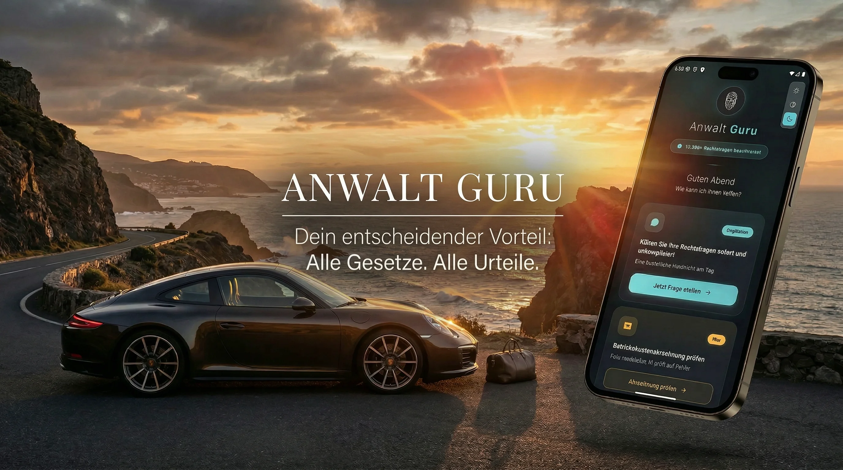 Anwalt GURU - Ihr entscheidender Vorteil: Alle Gesetze. Alle Urteile.