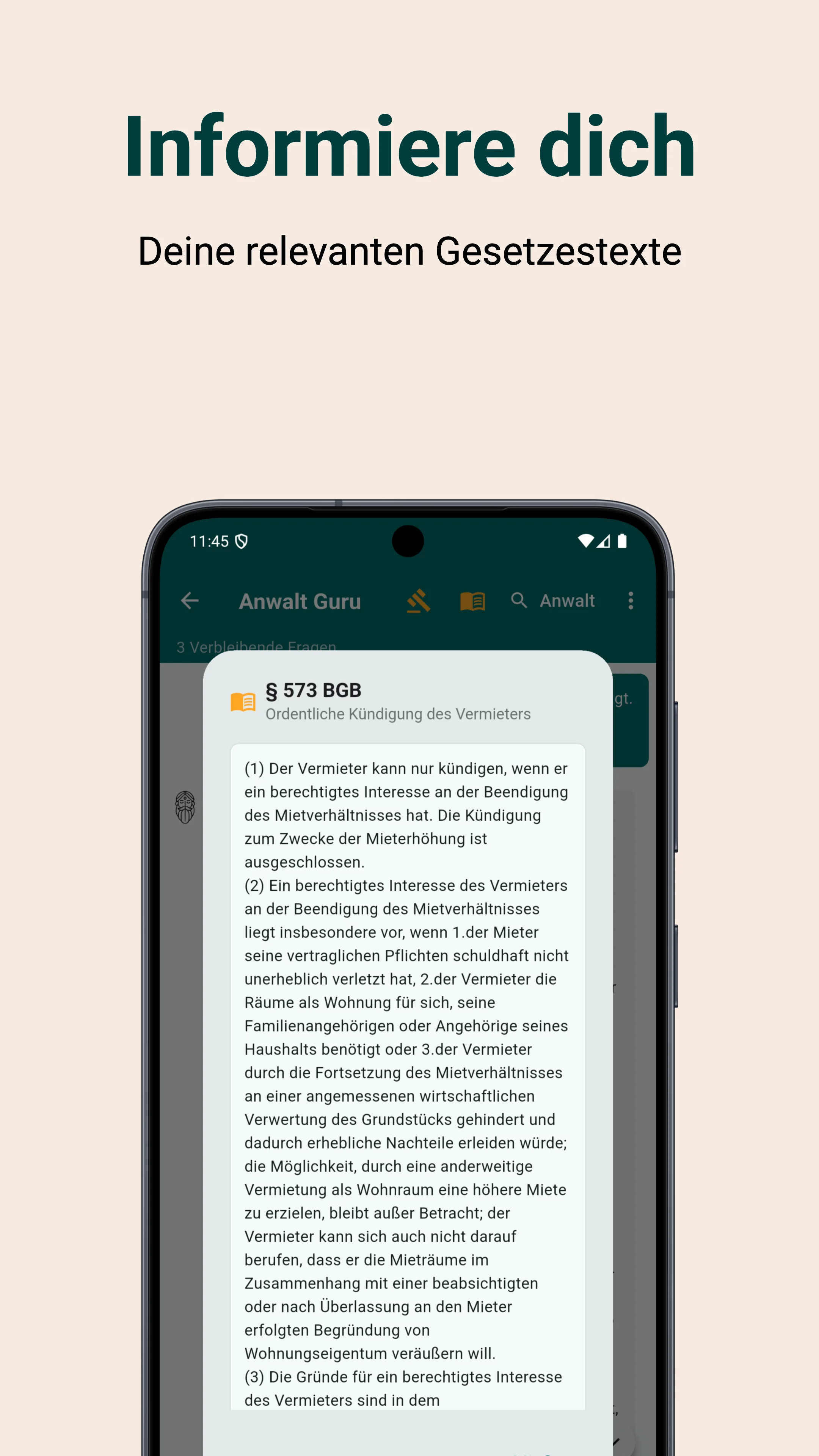 Gesetzestext Detail - Informiere dich