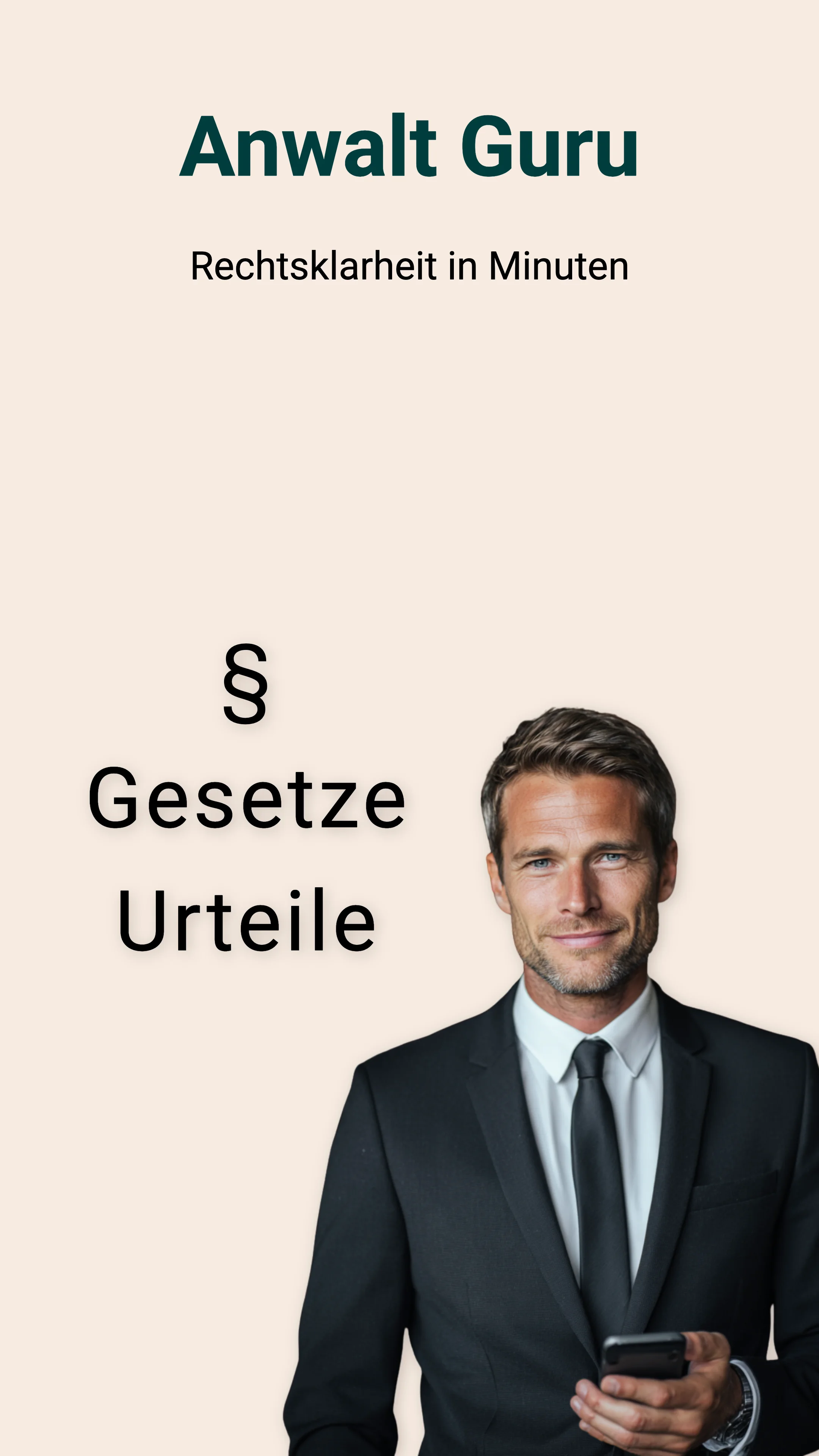Anwalt Guru App - Rechtsklarheit in Minuten