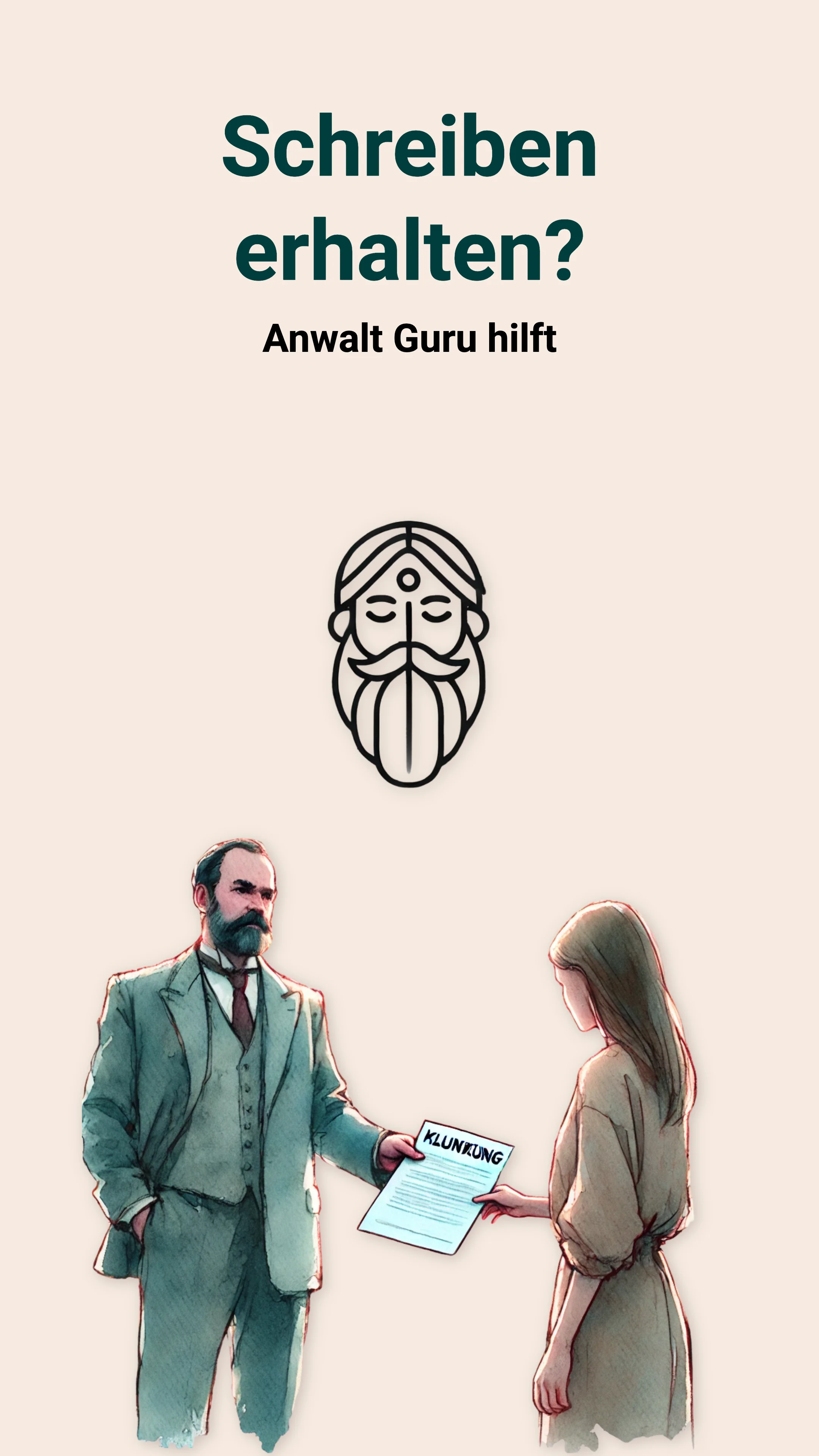 Schreiben analysieren mit Anwalt Guru